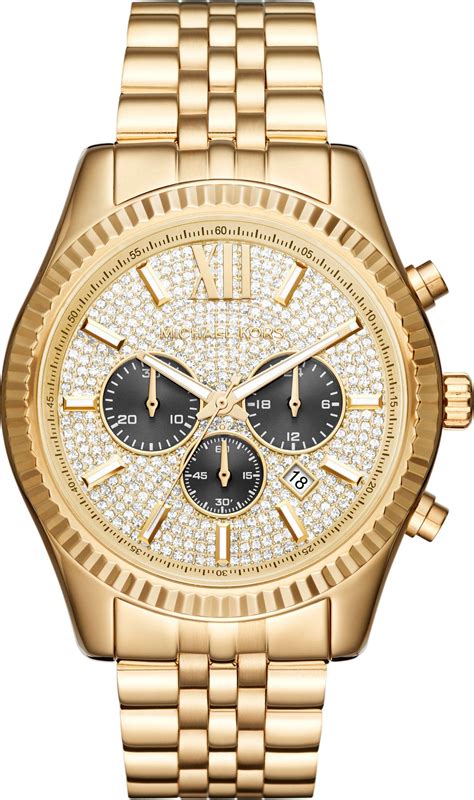 michael kors lexington uomo|Michael Kors lexington gold.